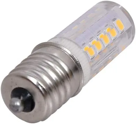 Vista 6 de Nobranded Bombilla LED E17, equivalente a bombilla halógena de 40 W, regulable, bombilla para microondas y máquina de fumar, AC110-130V 4W blanco