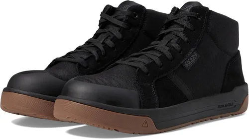 Vista 4 de KEEN Utility Kenton Mid Top Composite Toe Zapatillas de trabajo transpirables para hombre