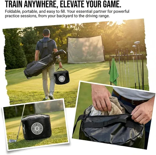 Vista 3 de Bolsas de impacto de golf, entrenador de swing de golf, regalos de golf para hombres, resistentes al agua