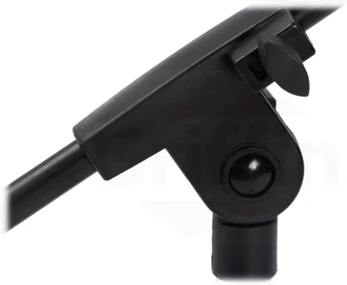 Vista 8 de GRIFFIN Soporte de micrófono corto (serie Low Profile-X) – Soporte de trípode para bombo, amplificadores de guitarra, escritorios de estudio, canto