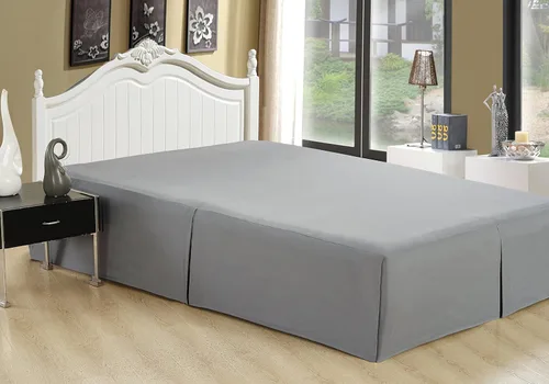 Vista 10 de Marina Decoration Falda de cama ultrasuave y sedosa de calidad de hotel para todas las estaciones, bolsillo profundo, caída de 16 pulgadas, rayón