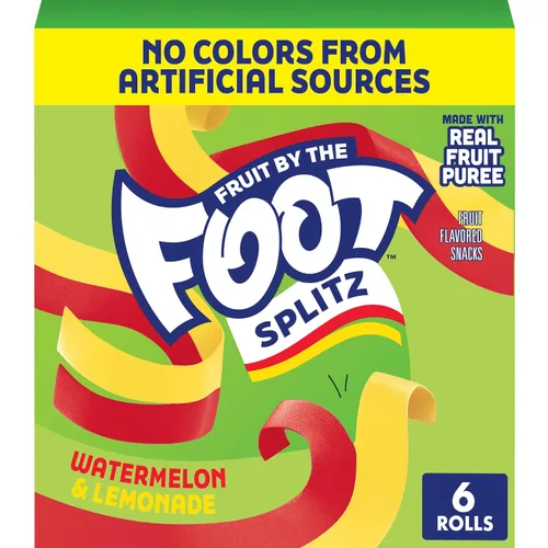 Vista 13 de Fruit by the Foot - Aperitivos con sabor a fruta, paquete variado, 4.5 onzas, 6