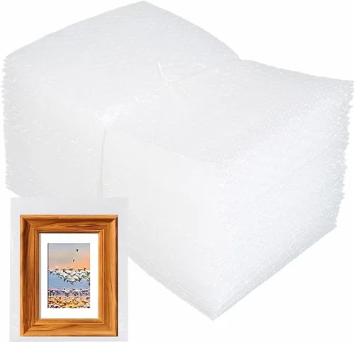 Vista 9 de 200 bolsas de burbujas de 3 x 4 pulgadas para compras, bolsas de burbujas de doble pared para embalaje por correo, mudanza y almacenamiento