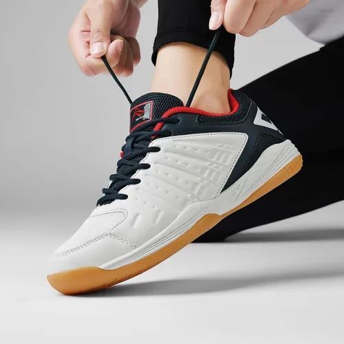 Vista 5 de Lamincoa Zapatos de pickleball para hombre, tenis de cancha para entrenamiento de bádminton, raqueta, squash, voleibol, interiores y exteriores