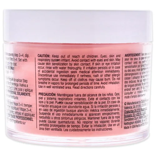 Vista 2 de Cuccio Esmalte de uñas en polvo de color, laca para manicura y pedicura, polvo altamente pigmentado que está finamente molido, acabado duradero