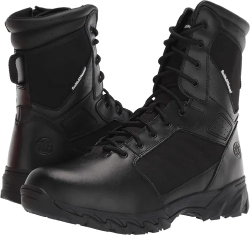 Vista 7 de Smith & Wesson Breach 2.0 - Botas tácticas con cremallera para hombre, 9 pulgadas