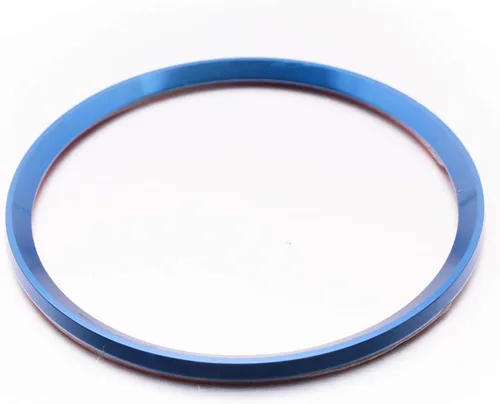 Vista 4 de x xotic tech Cubierta para marco de instrumento de anillo circundante compatible con Porsche Macan 2014-up, Cayman Boxster 981/982/718 2012-2018 Azul