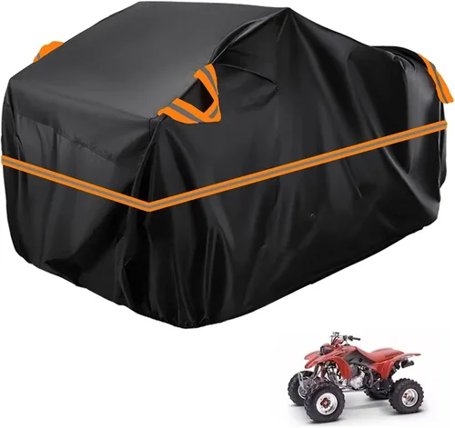 Vista 51 de Cubierta para ATV impermeable compatible con Arctic Cat H1 EFI TRV Cruiser 4x4 2011, cubierta de 210D para vehículos de 4 ruedas, cubierta para quad