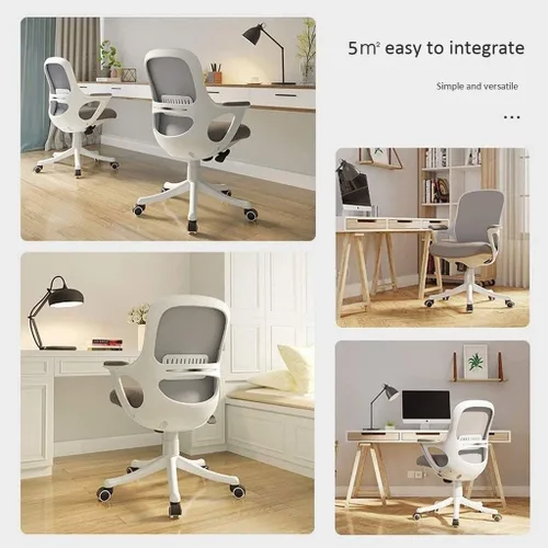Vista 2 de 2020 Design All mesh Full Fabric Multifunctional Comfortable Ergonomic Office Chair(Black)