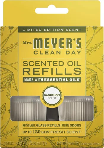 Vista 18 de MRS. MEYER'S Clean Day - Difusor de aceite perfumado premium, ambientador de pared enchufable, dispositivo de aroma aromatéutico para el hogar