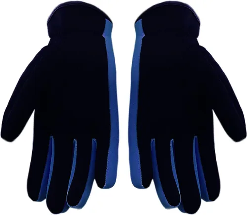 Vista 3 de ITODA Guantes de neopreno para hombres y mujeres, entrenamiento acuático, playa, fitness, resistencia al agua en el agua, natación cálida, kayak