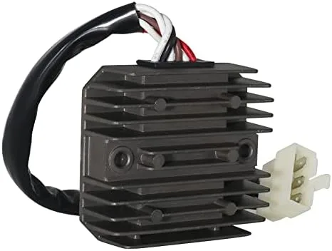 Vista 3 de Regulador de Voltaje Rectificador adecuado para Yamaha SRV250S, SRV250, XV250S Virago 250, XV250 Virago 250, XV750E Virago 750, XV920RJ XV920