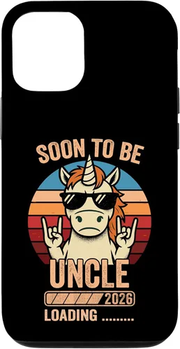 Vista 28 de Soon to Be Uncle 2026 Unicorn Uncle to Be 2026 Case for iPhone 16