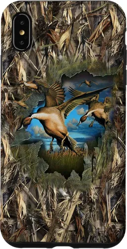 Vista 11 de Carcasa para iPhone 17, diseño de camuflaje de caza de aves acuáticas