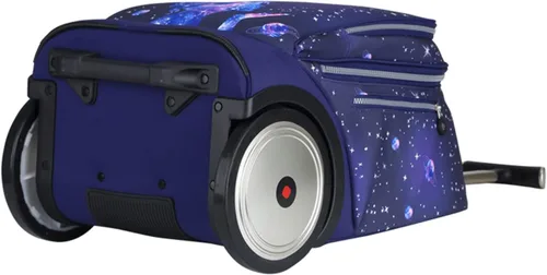 Vista 7 de Bolsa de computadora portátil con ruedas para portátil de 14 pulgadas, bolsa con ruedas, mochila con ruedas, bolsa de computadora con ruedas de 20