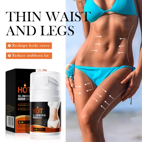 Vista 2 de Crema Abdomen y Cintura, Grasa Abdominal para Mujer Masajeador Crema, Una loción de Masaje Adecuada para Muslos, Abdomen y Glándalos