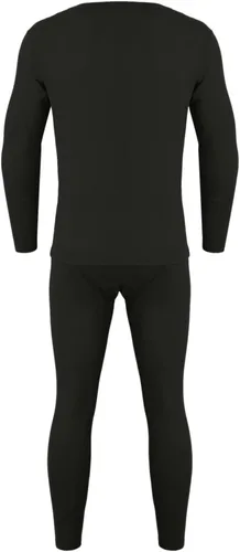 Vista 3 de Long Johns - Ropa interior térmica para hombre, con forro polar, capa base para clima frío, conjunto de ropa interior térmica para hombre, forro