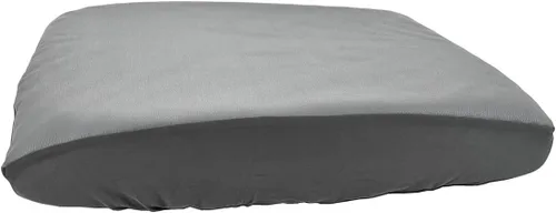 Vista 5 de Funda de plástico elástica impermeable para cama de perro, color gris azulado, 20 x 15 pulgadas
