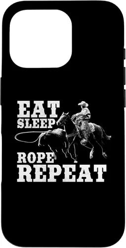 Vista 20 de Team Roping Funny Rodeo Cowboy Cowgirl Horse Riding Roper Case for iPhone 17