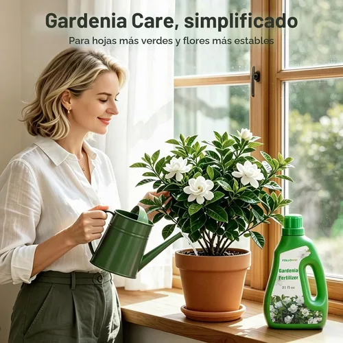 Vista 4 de FOLLOWIN Fertilizante Gardenia, 3-1-2 alimento líquido para plantas