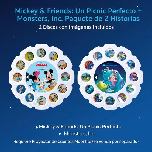 Vista 8 de Moonlite Historia, Mickey y sus amigos: un picnic perfecto y Pixar Monsters Inc