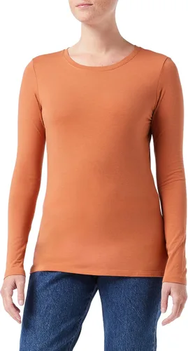 Vista 29 de Amazon Essentials Camiseta de manga larga y cuello redondo para mujer (disponible en tallas extragrandes)