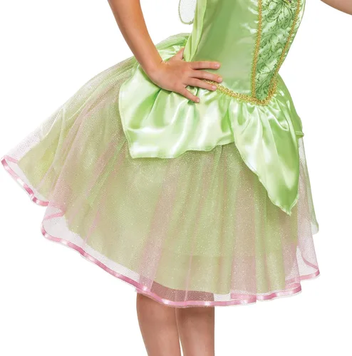 Vista 5 de Disfraz de Tinker Bell clásico para niñas
