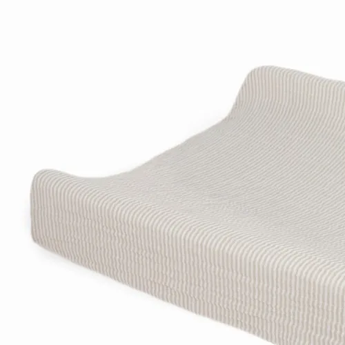 Vista 10 de Little Unicorn Funda para cambiador para recién nacidos y bebés, tela de muselina suave y transpirable, funda para cambiador de pañales para bebés