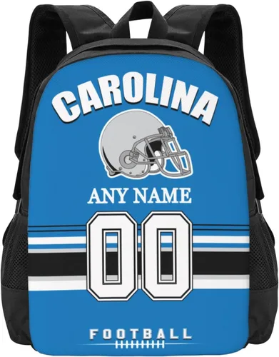 Vista 9 de Mochilas de encargo del deporte del fútbol, regalos personalizados modificados para requisitos particulares del bolso del viaje de la mochila