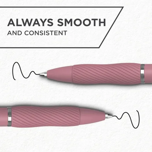 Vista 4 de Sharpie Bolígrafos de gel S-Gel, punta media, barril de rubor intenso Blush Bold
