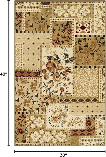Vista 3 de SUPERIOR Alfombras de área para dormitorio, granja, cocina, entrada, cuarto de servicio, decoración de sala de estar, colección de parches