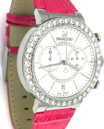 Vista 6 de Swarovski Reloj Citra Sphere Chrono Rosa Mujer 5096008, Movimiento de cuarzo