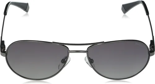 Vista 2 de Polaroid Sunglasses Gafas de sol polarizadas PLD 2100SX para hombre rutenio semisoscuro 2205in 0630in Rutenio semi oscuro 56mm 16mm