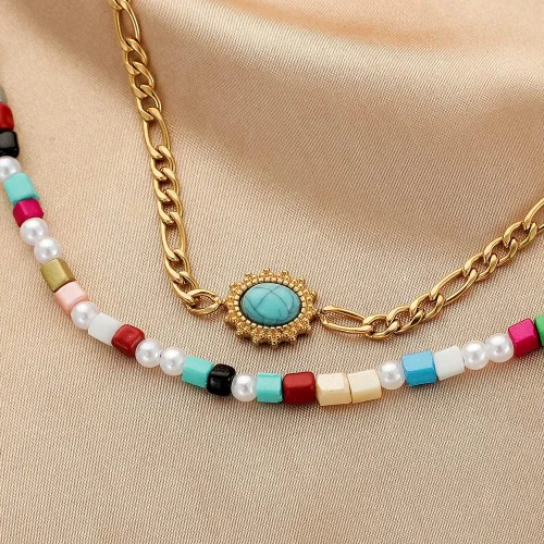 Vista 3 de Ankle Bracelets for Women, 14K Gold Plated Dainty Layered Foot Chain Initial Ankle Chain Beach Summer Jewelry Gifts for Women Teen Girls