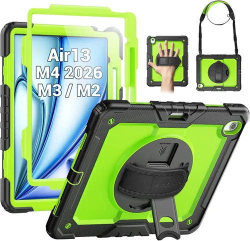 Vista 22 de SEYMAC para iPad mini 5/ Mini 4 Funda de 7.9 Pulgadas, Funda Protectora de Cuerpo Completo Resistente a Golpes con Protector de Pantalla, Soporte