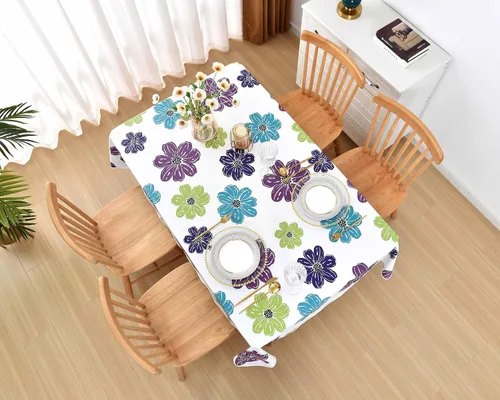 Vista 4 de Artisan Flair AF4760-60122 - Mantel de vinilo floral impermeable