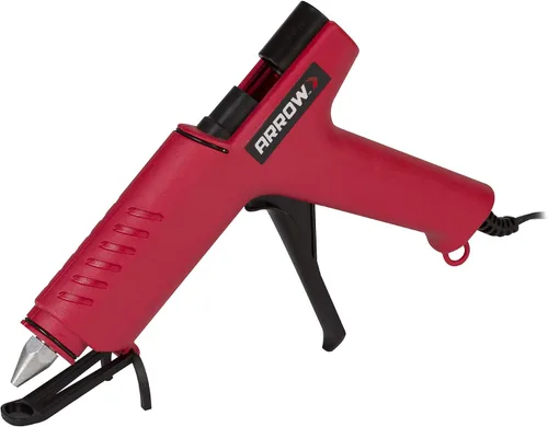 Vista 5 de Arrow TR550 Pistola de pegamento eléctrica profesional resistente para manualidades, construcción, madera, utiliza barras de pegamento estándar