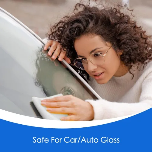 Vista 6 de Microfiber Magic - Paquete de 4 paños de limpieza de vidrio y espejo, sin rayas, sin pelusas, perfectos para automóviles y ventanas