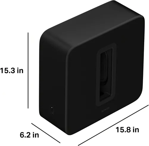 Vista 4 de Sonos Sub 4 - Subwoofer inalámbrico - Negro