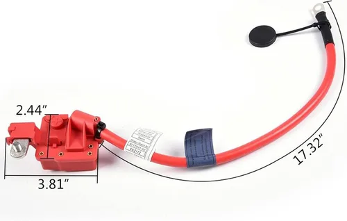 Vista 3 de 61129217031 Cable de Terminal Positivo de Batería (Polo Positivo) Compatible con BMW E82 E84 E88 E90 E91 E92 128i 135i 325i 325xi 328i 328xi 330i