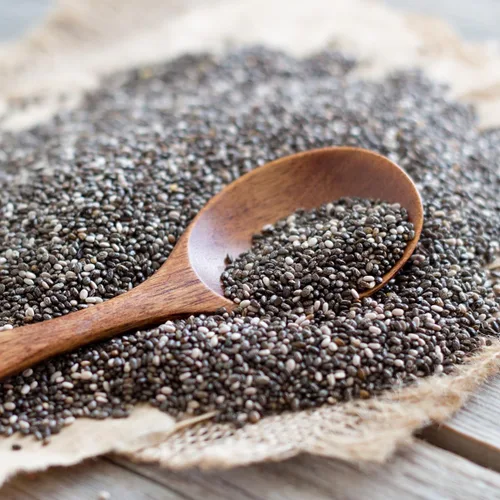 Vista 8 de Sanar Naturals Semillas de chía - Suplemento de omega-3, proteína, fibra - Apoyo GLP-1 - Apto para dieta keto y paleo - Vegano, sin transgénicos