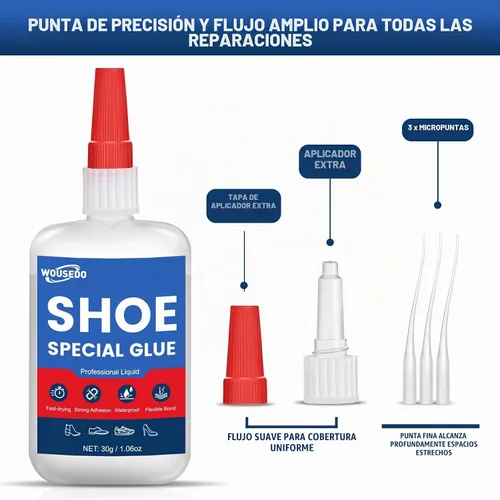 Vista 25 de Pegamento de cerámica 2 x 1.06 oz, adhesivo instantáneo impermeable y de alta resistencia