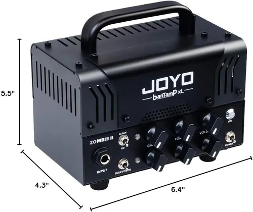 Vista 7 de JOYO Zombie-II (rectificador dual) Serie BanTamp XL Mini amplificador de 20 W, preamplificador de 2 canales, Amplificador híbrido de tubo