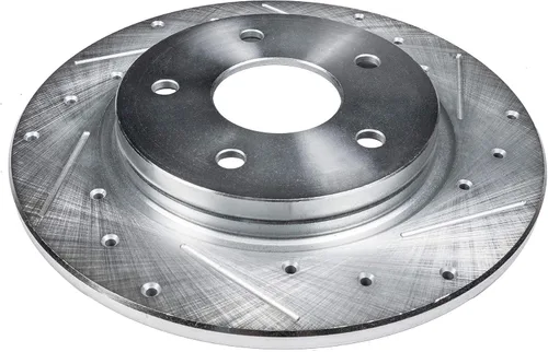 Vista 313 de Detroit Axle - Rotores de freno delantero para 04-13 Mazda 3 Rotores de frenos de disco 06-15 Mazda 5 Reemplazo: Rotor regular delantero de 11.81