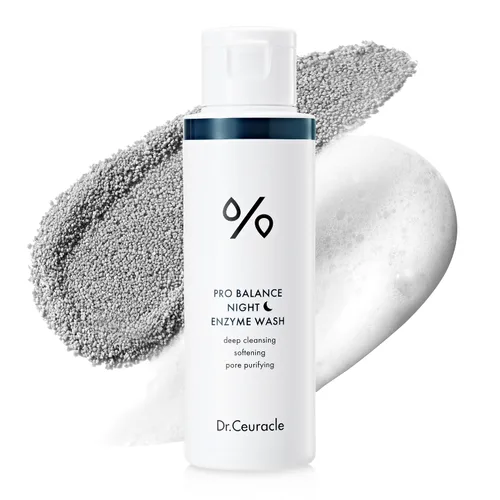 Vista 9 de Dr.Ceuracle Pro Balance Enzyme Powder Face Wash - Jabón facial de enzima natural coreano de día y noche para limpieza profunda de poros, eliminación