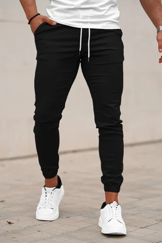 Vista 4 de GINGTTO Mens Joggers Pants Slim Fit Tapered Leg Hiking Outdoor Jogging Track Pants