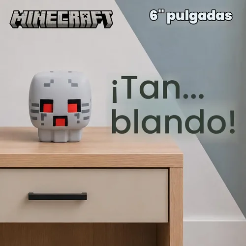 Vista 9 de Just Toys LLC Minecraft Mega Squishme S3 Ghast