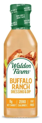 Vista 32 de Walden Farms Vinagreta balsámica de pera y blanca, sin calorías, sin gluten, baja en carbohidratos, apta para dieta cetogénica, vegana, sin azúcar