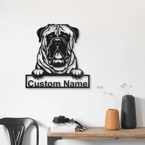 Vista 49 de Letrero de madera personalizado de perro Airedale Terrier Letrero de madera personalizado Airedale Terrier Airedale Terrier divertido Regalo