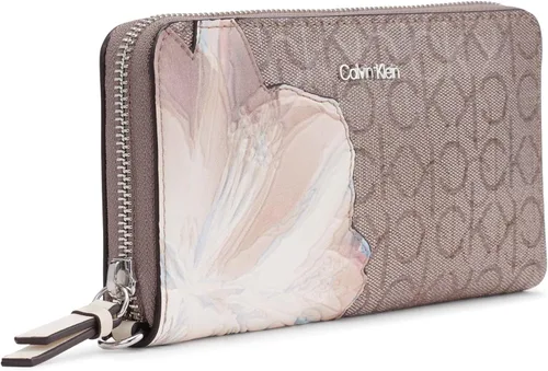 Vista 5 de Calvin Klein Key Item Saffiano Continental - Cartera con cremallera y correa para muñeca
